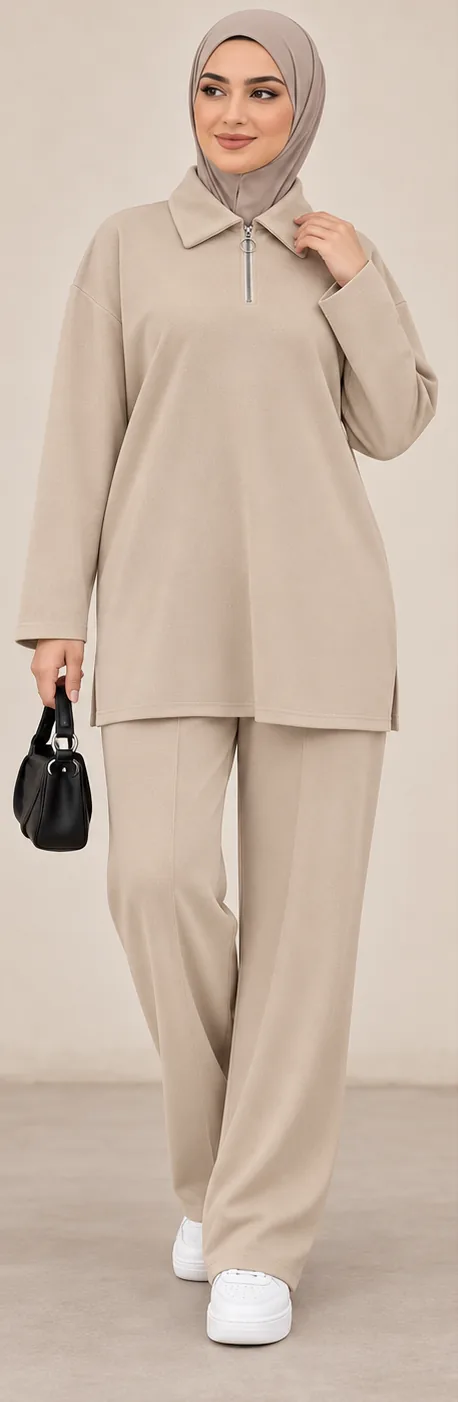 Ensemble deux pièces Montoni Beige