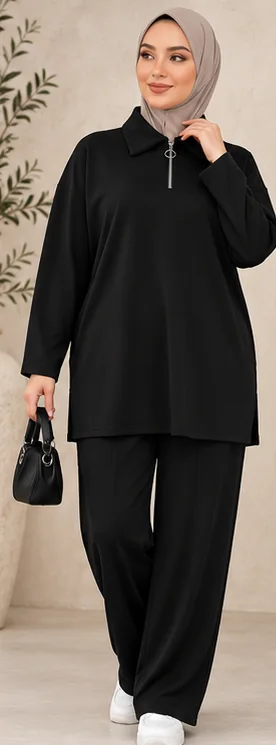 Ensemble deux pièces Montoni Noir